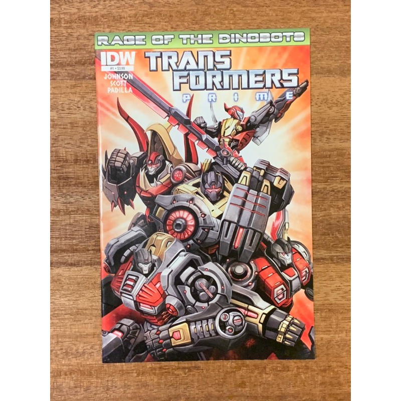 TRANSFORMERS PRIME RAGE OF THE DINOBOTS #1 Comic Book | Shopee Malaysia