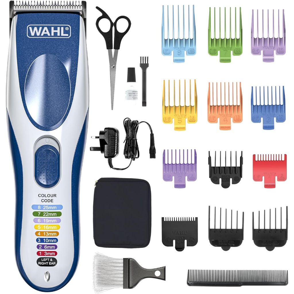 Wahl Colour Pro Cordless Hair Clipper Kit, Gifts For Him, Neck Duster ...