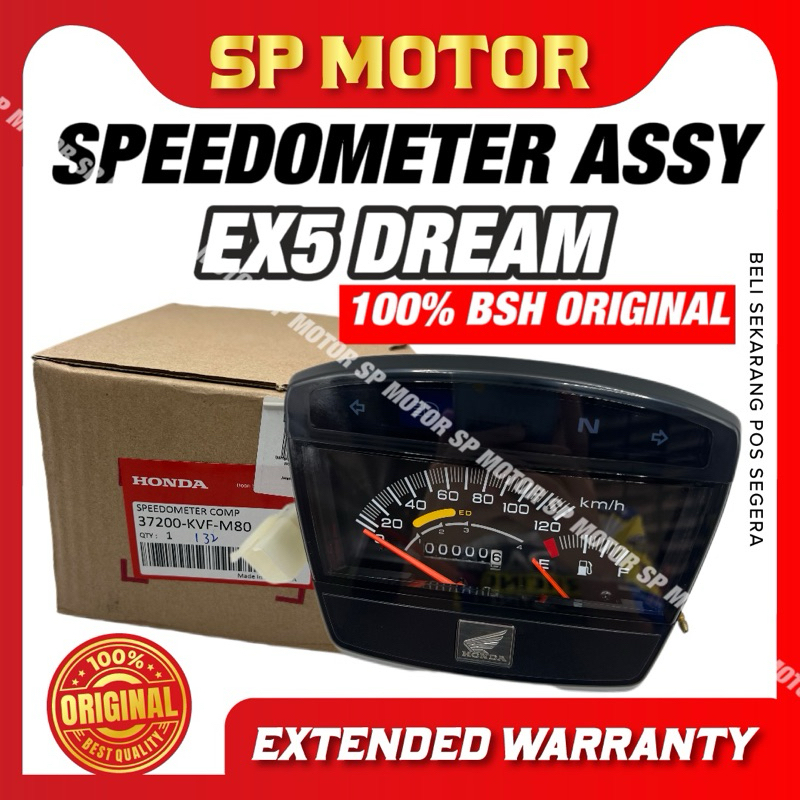 EX5 DREAM METER ORI METER ORIGINAL 100% MADE IN MALAYSIA ORI HONDA ...