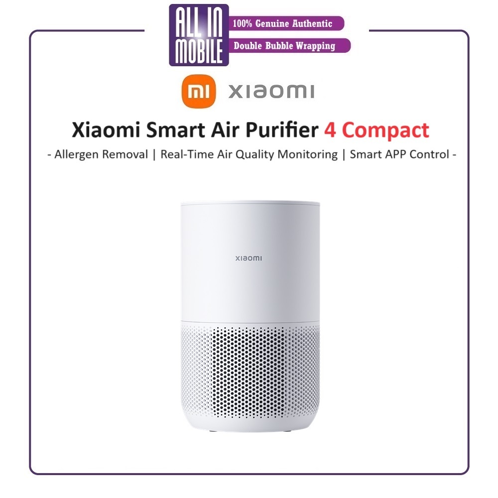 [Malaysia Set] Xiaomi Smart Air Purifier 4 Compact (Allergen Removal
