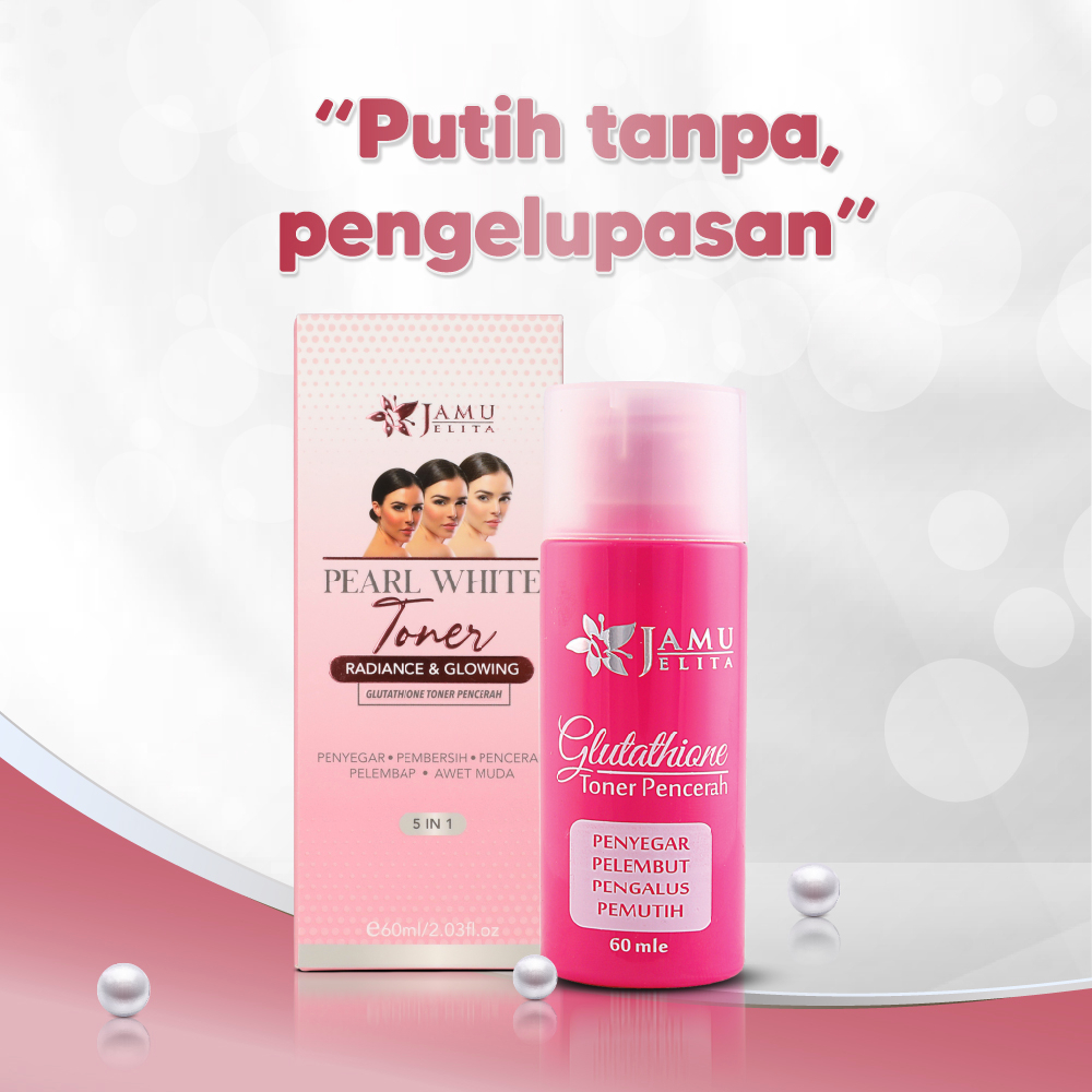 glutathione toner pencerah jamu jelita licorice root Antara produk-produk skincare yang cute