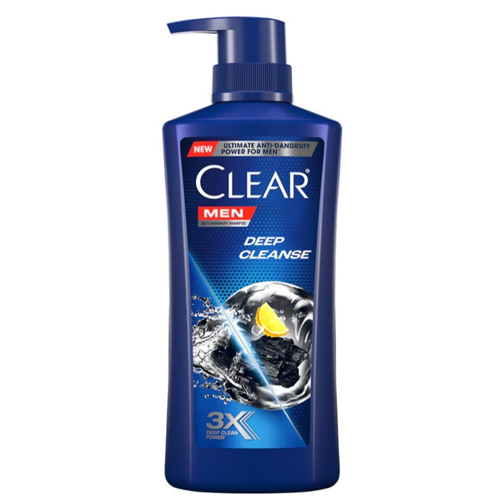 Clear Men Deep Cleanse Anti-Dandruff Shampoo 390ml | Shopee Malaysia