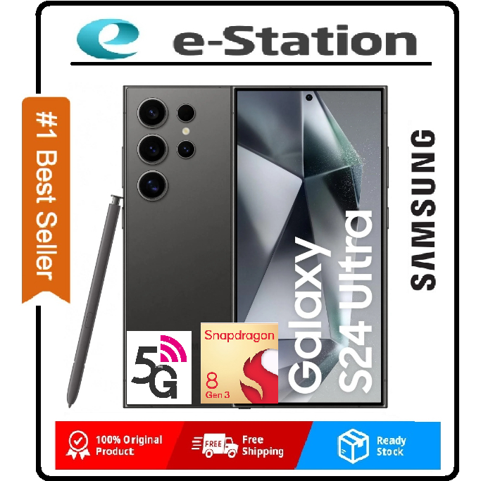 PREMIUM USED- SAMSUNG S24 ULTRA 5G | S24 PLUS 5G | S24 5G (100% ORIGINAL- USA SNAPDRAGON 8 GEN 3).