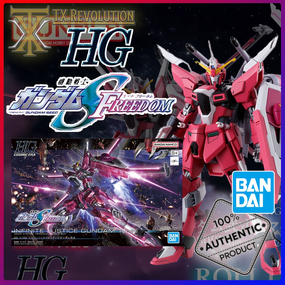 HG 1/144 Infinite Justice Gundam Spec 2 type 2 Ritual HGCE Seed freedom ...