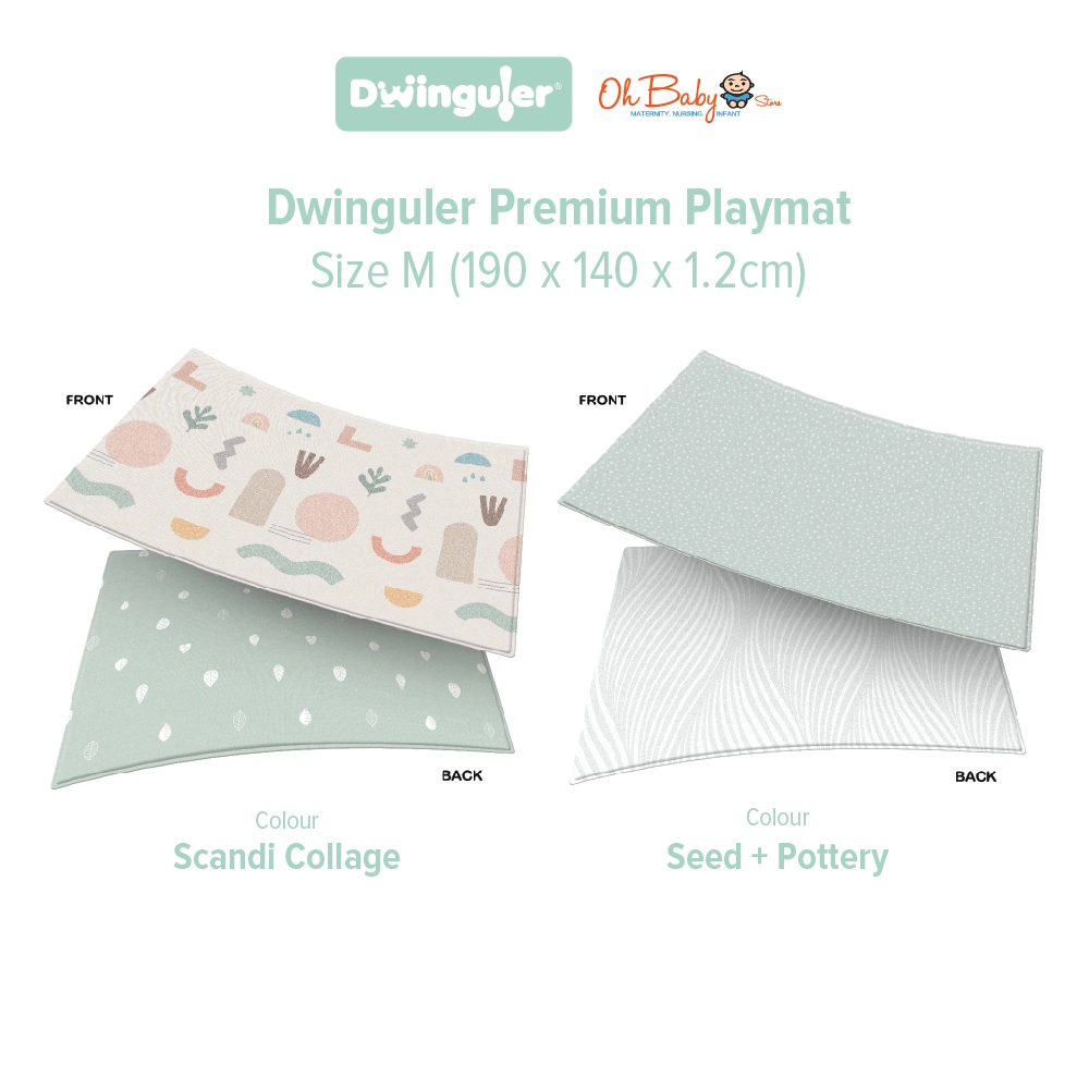 Dwinguler Premium Playmat Size M (190 x 140 x 1.2cm) Shopee Malaysia