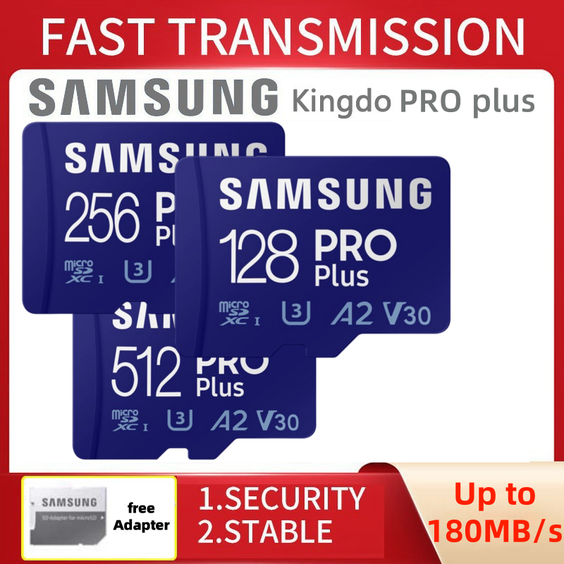 Samsung micro sd card TF card 128GB 256 GB 512GB, suitable for mobile