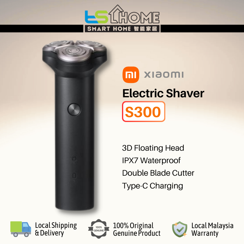 Xiaomi Mi Portable Electric Shaver S300 / S301 IPX7 Waterproof Razor 3D ...