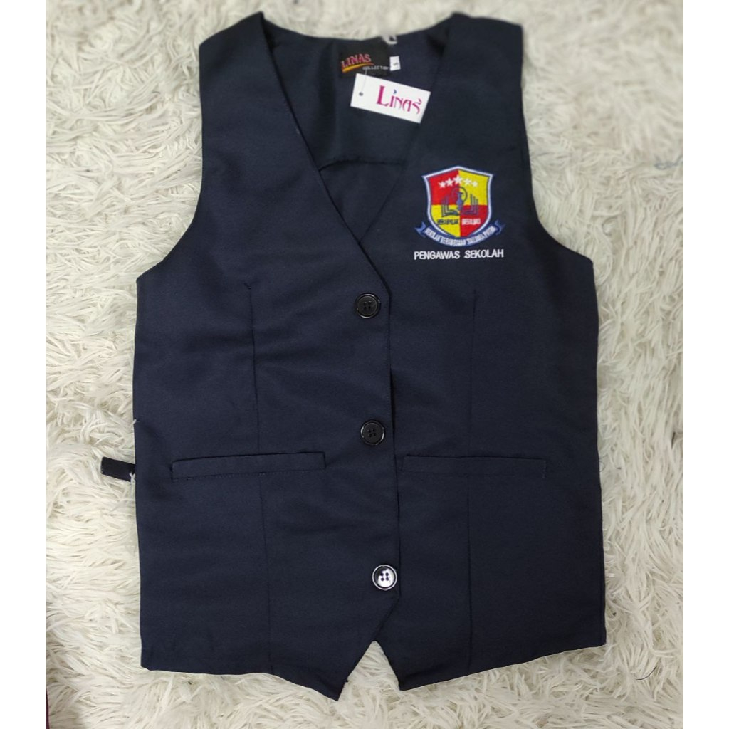 LINAS FASHION | VEST SEKOLAH SAUJANA PUTRA | UNIFORM SEKOLAH | SERAGAM ...