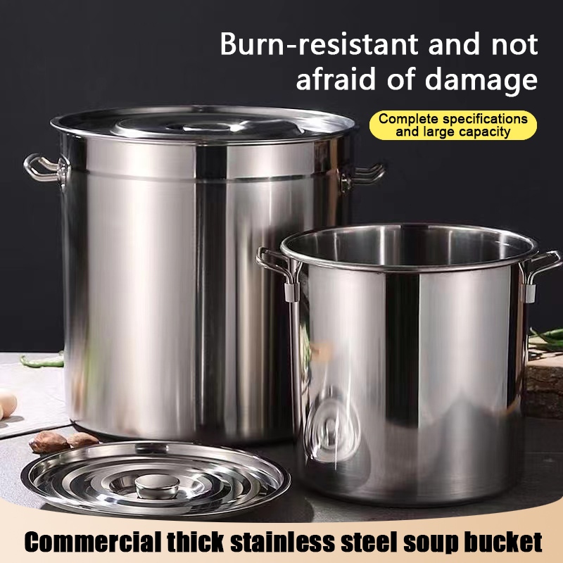 Stainless steel soup pot set/stainless steel soup pot/large capacity ...