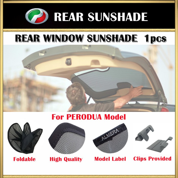 PERODUA Rear windscreen Window Sunshade Sun shade ( ALZA BEZZA MYVI ...