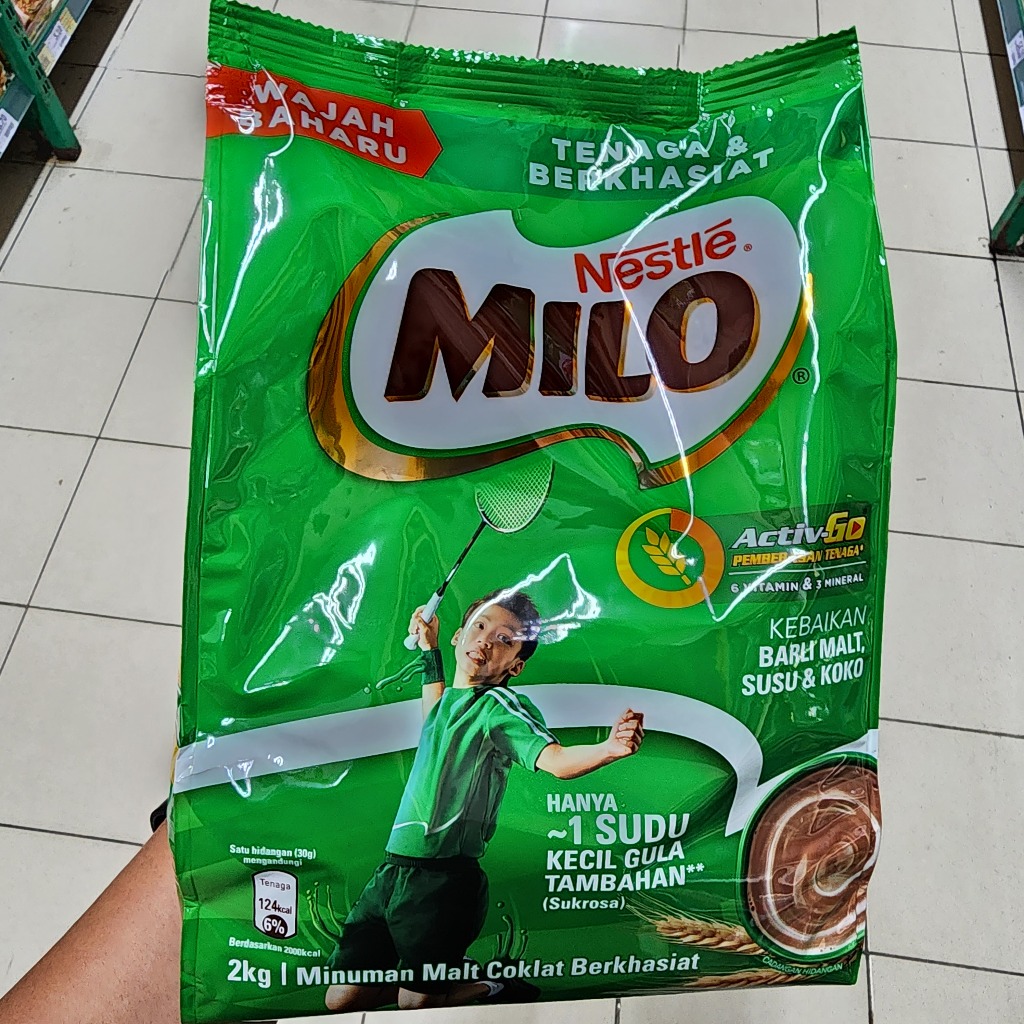 Milo Minuman Malt Coklat 2kg Berkhasiat Chocolate Malt Nutritious Drink ...