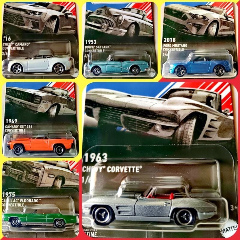 MATCHBOX CONVERTIBLE SERIES Includes 1975 Cadillac Eldorado + 1953 ...