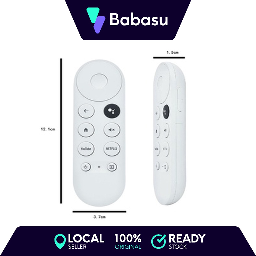 Voice Remote For Chromecast gen 4 With Google TV Voice Bluetooth IR ...