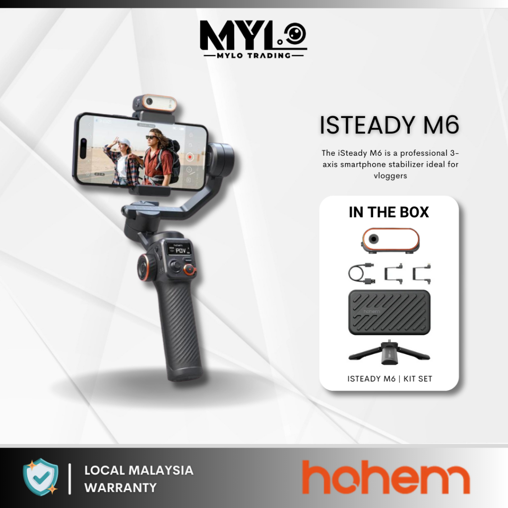hohem iSteady M6 スマホスタビライザー