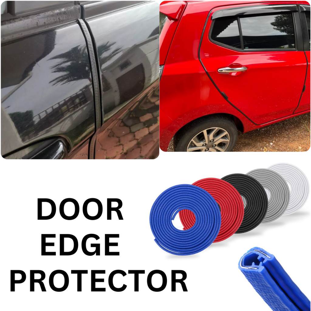 5Meter DOOR EDGE PROTECTOR GUARD LINING Anti Collison Door Edge Bonnet ...