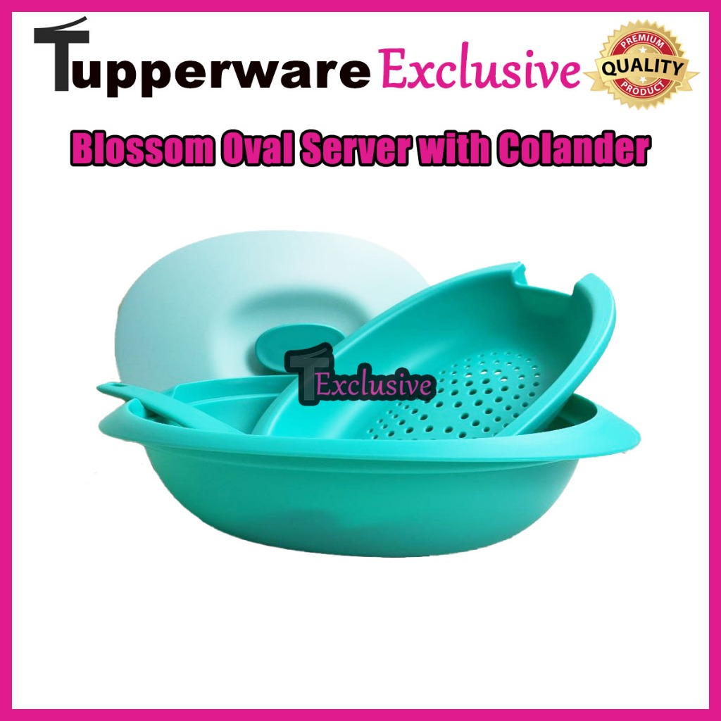 Tupperware Blossom Serveware \ Set Hidangan Lauk Bekas Hidangan Dining