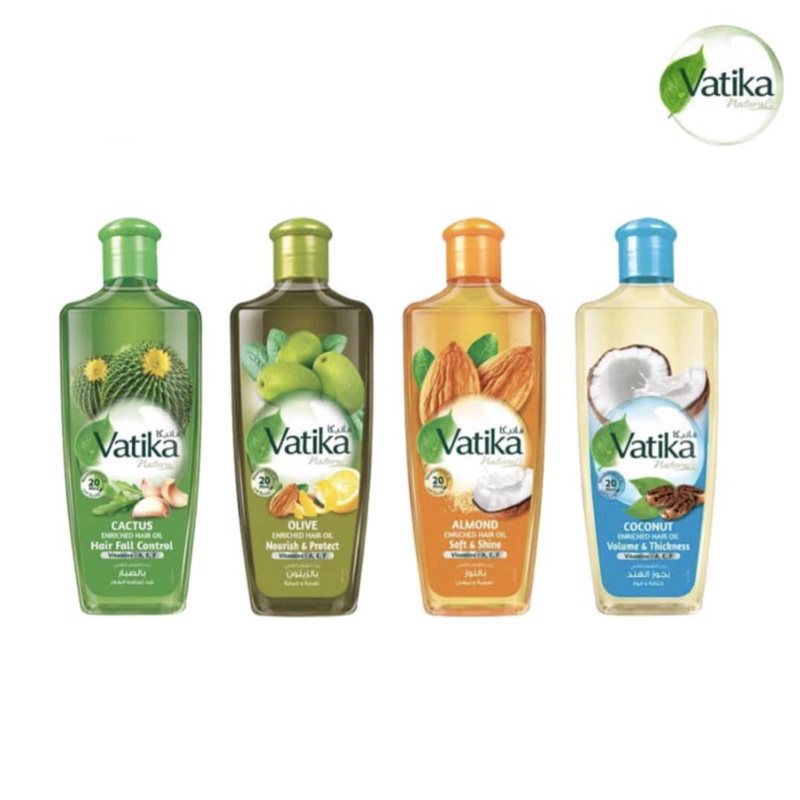 Vatika Natural Hair Oil 200ml | Shopee Malaysia