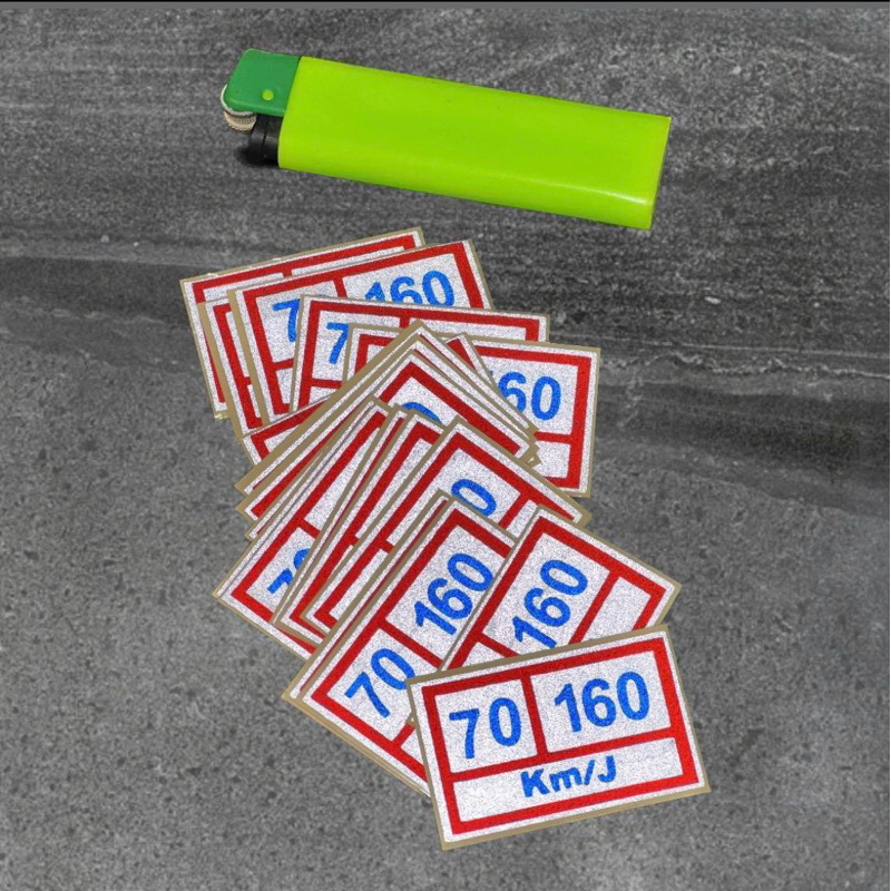 Sticker Baru Speed Limit 70/80 | Shopee Malaysia