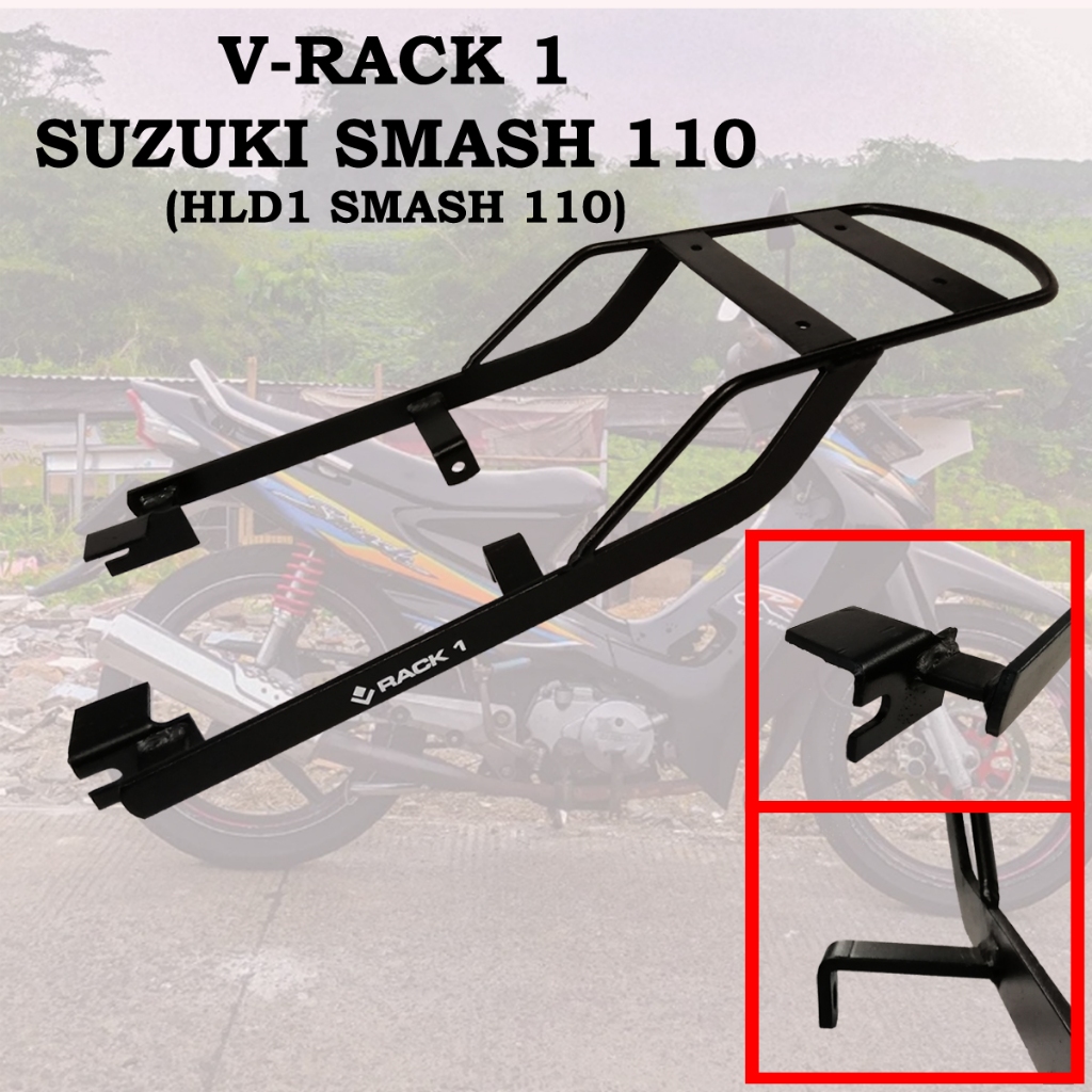 Top Rack Motor Monorack Case Suzuki Smash 110 | Shopee Malaysia