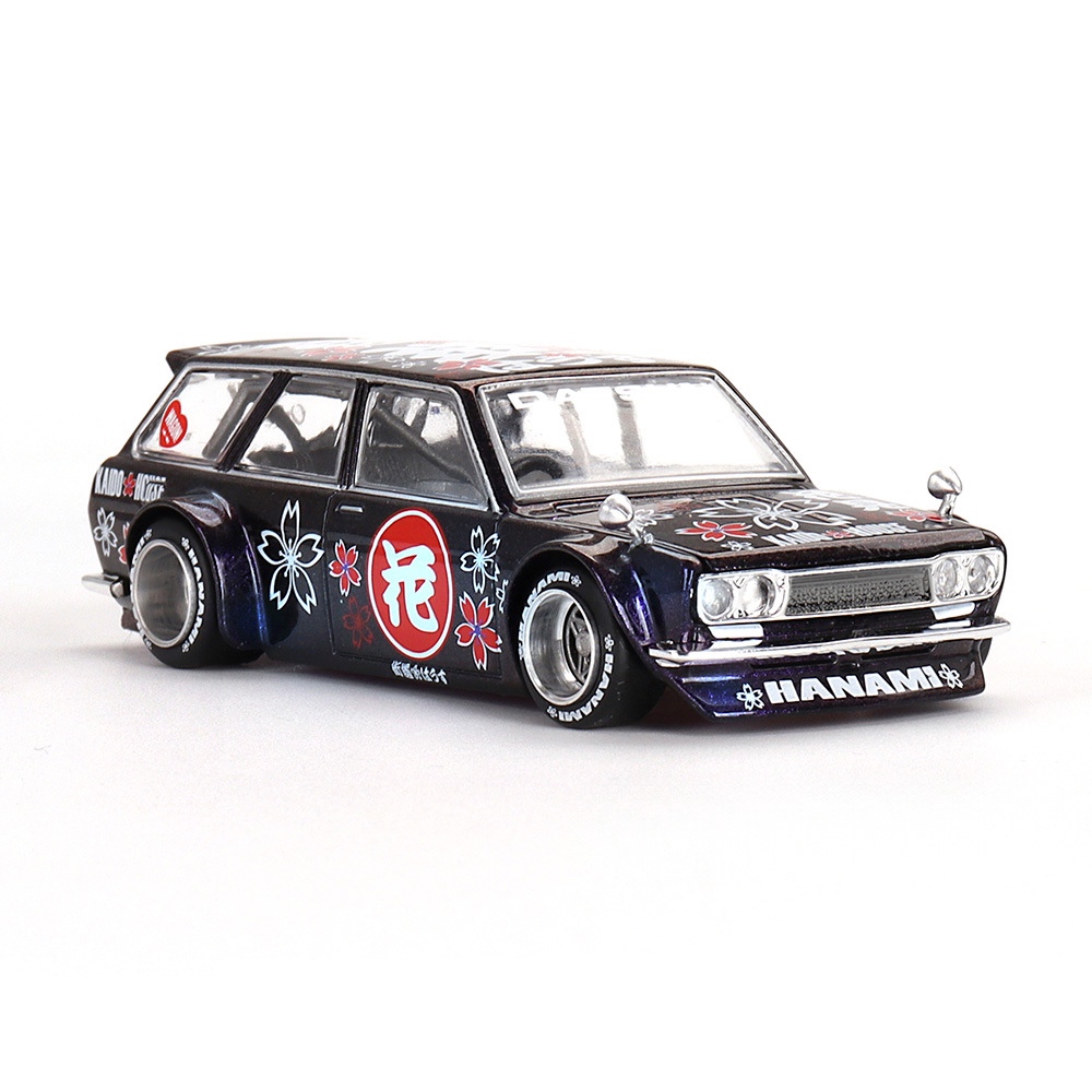 MINI GT X KAIDO HOUSE 1/64 KHMG114 DATSUN KAIDO 510 WAGON HANAMI V3 ...