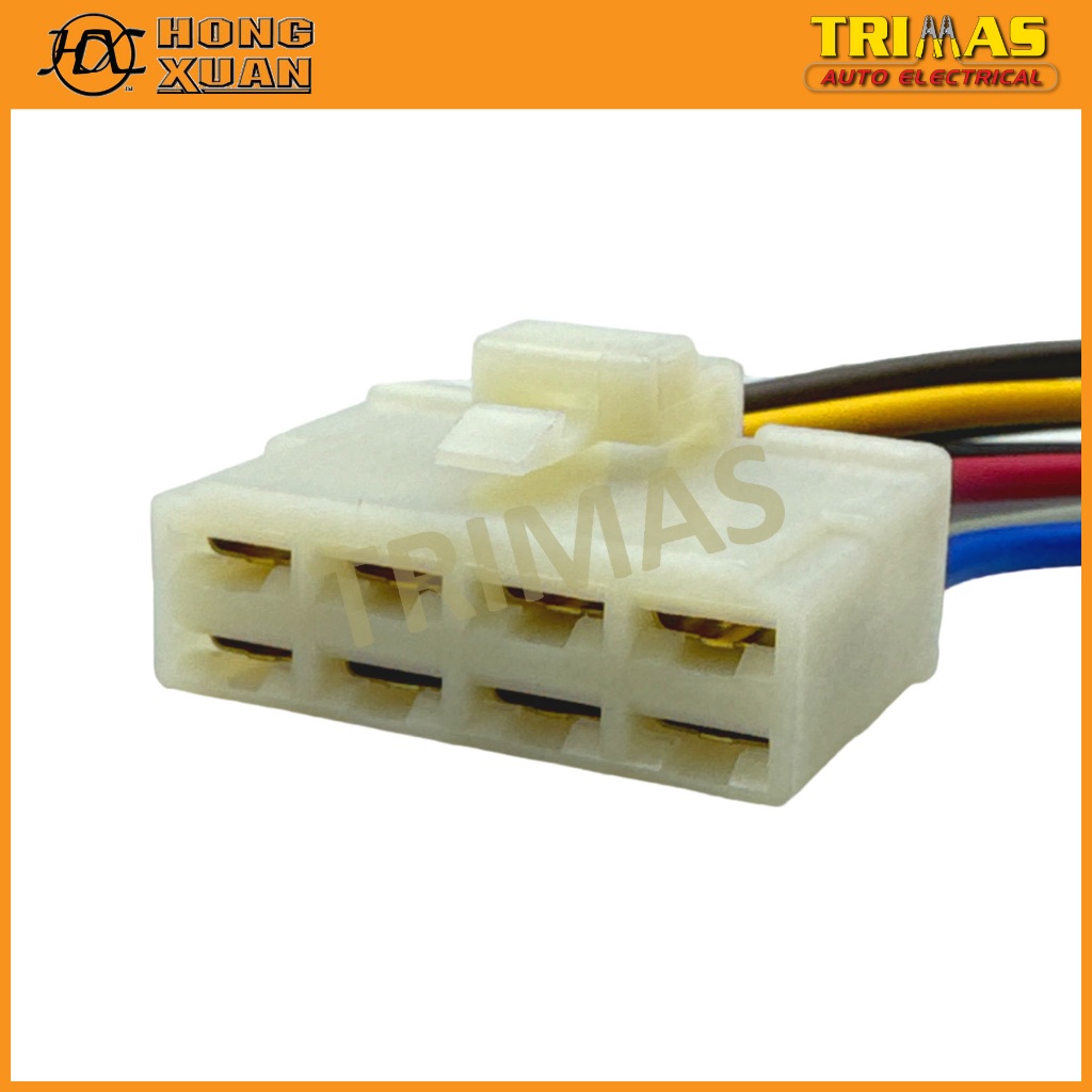 HX-3754 8 Pin Female Modify Wire Harness Socket Connector | Shopee Malaysia