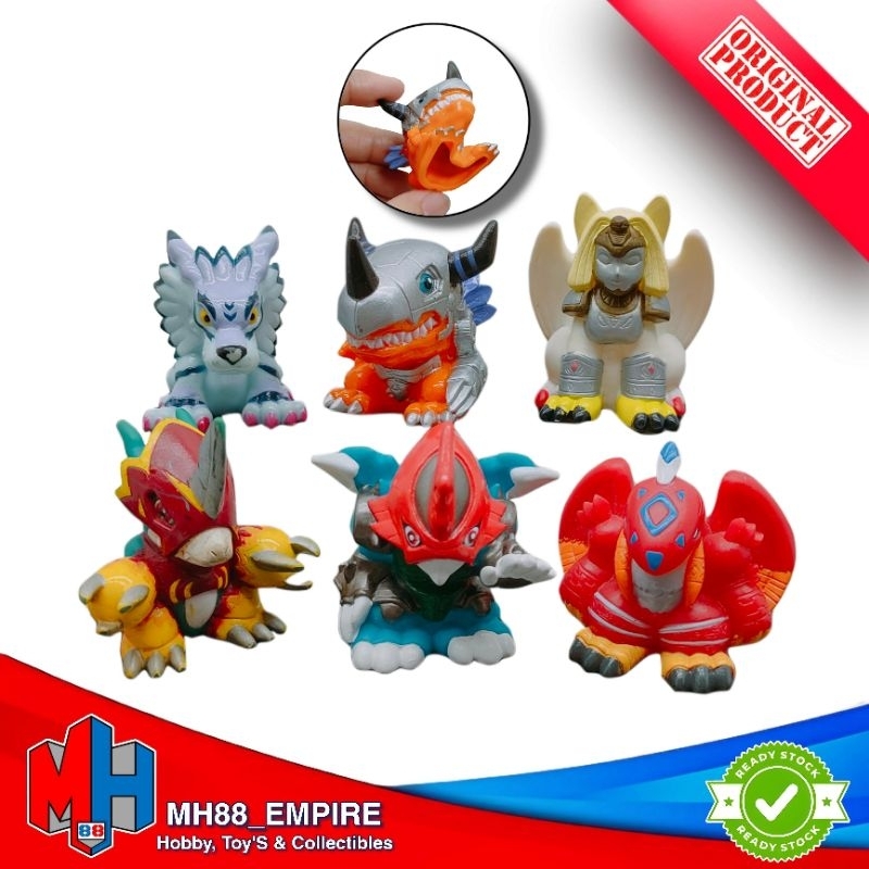 BANDAI DIGIMON MONSTER FINGER PUPPET SOFT VINLY FIGURE COLLECTION ...