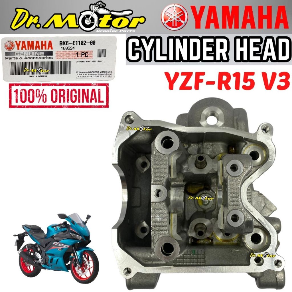 YZF R15 V3 R155 VVA 2019 YZF155 Cyliner Head Assy Engine Enjin Engin ...
