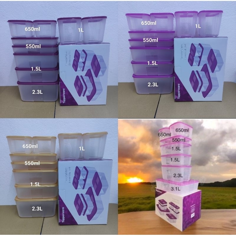 💖💖 Tupperware Freezermate Essential Set / Freezermate Set | Shopee Malaysia