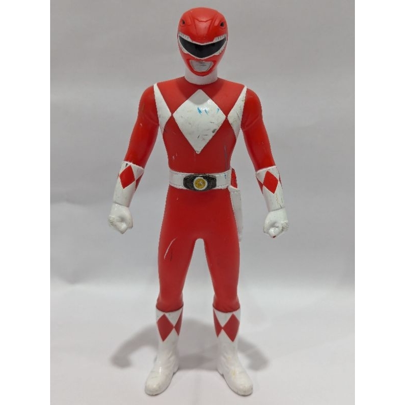 BANDAI RED RANGER SENTAI ZYURANGER MIGHTY MORPHIN POWER RANGER MMPR ...