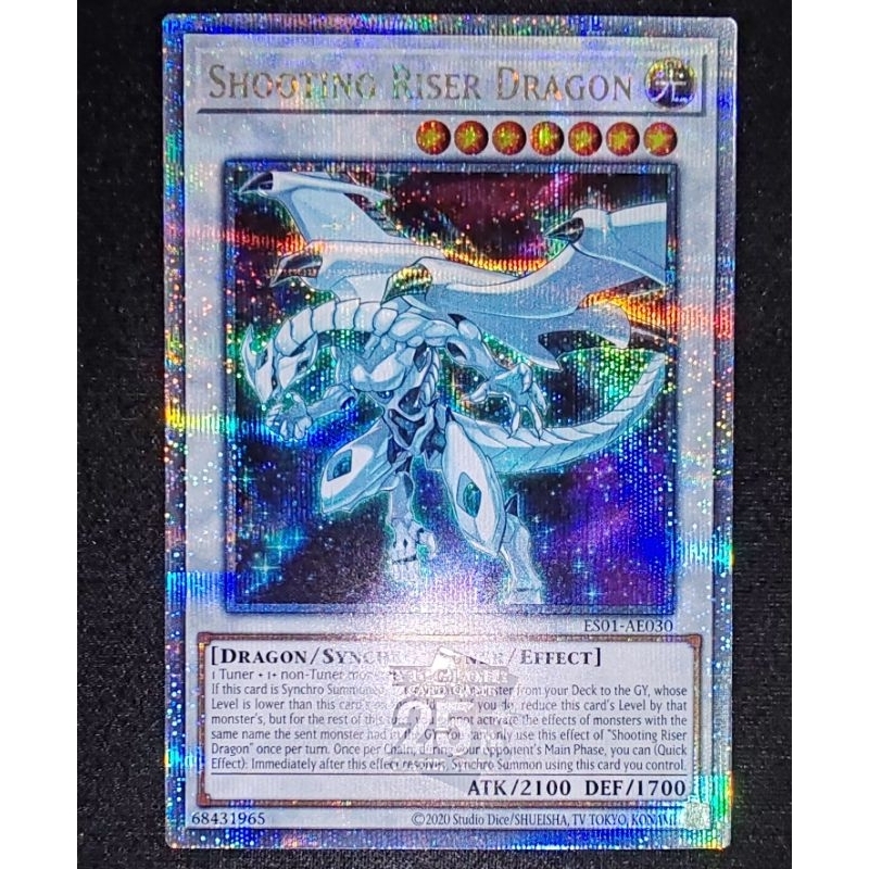 YUGIOH ES01-AE030 Shooting Riser Dragon[QCSE] | Shopee Malaysia