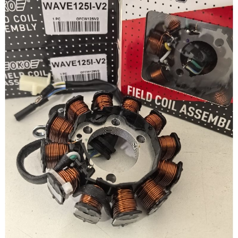 OKO HONDA WAVE125i V2 WAVE 125i V2 STATOR COIL FIELD COIL FUEL COIL