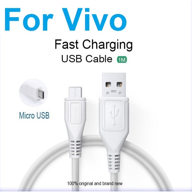 Fast Charging Cable For Vivo Super Quick Fast Charge Micro USB / Type-C ...