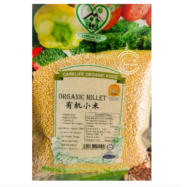 CARELIFE - Organic Millet 有机小米 500g | Shopee Malaysia