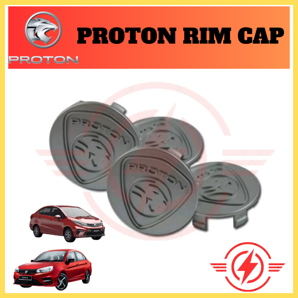 Original Proton Rim Cap Wheel Cap Cover Saga Gen 2 Persona Iriz Preve ...