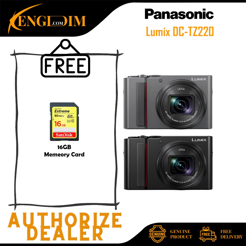 Panasonic Lumix DCTZ220 TZ220 Digital Camera (PANASONIC MALAYSIA
