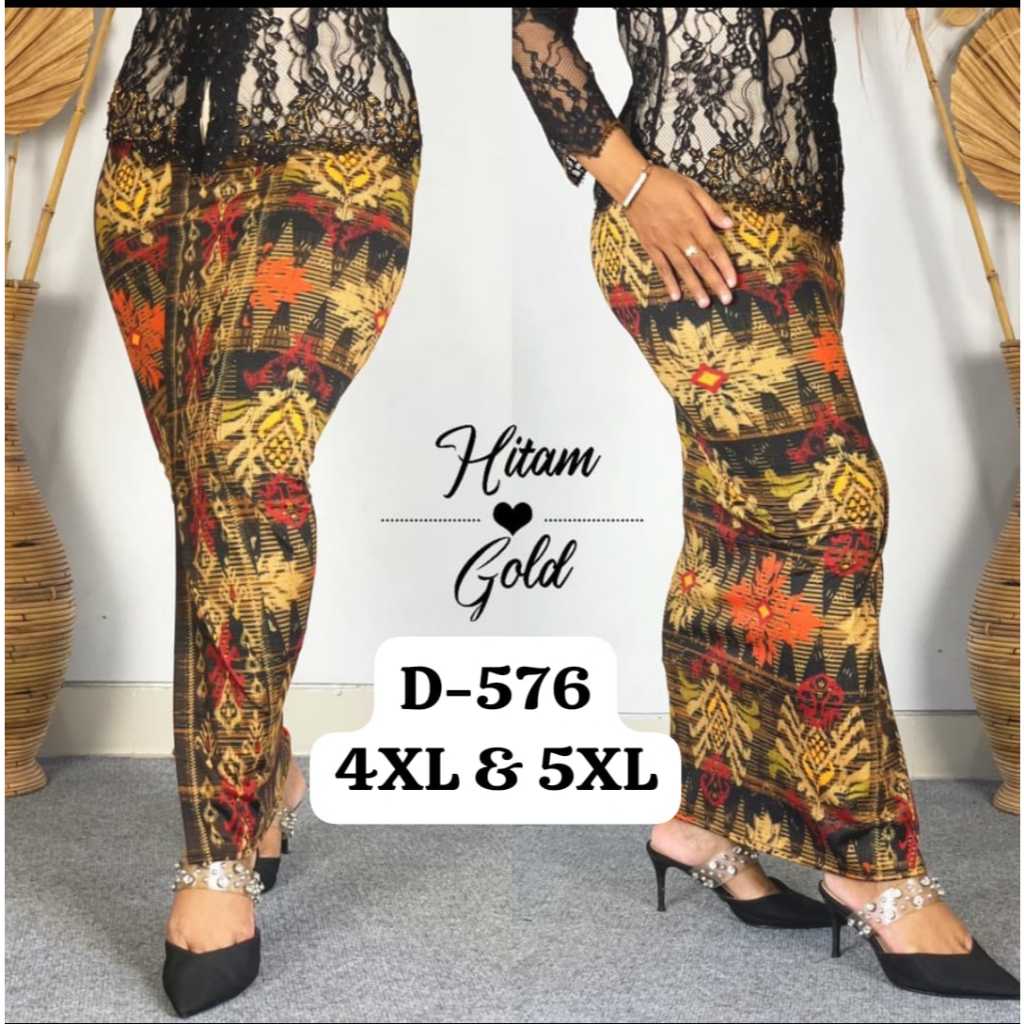READY STOCK Skirt Kebaya Elastic Plus Size Jumbo 4XL 5XL Shopee Malaysia