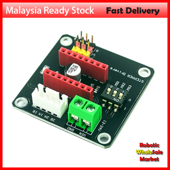 42 Stepper Motor Driver Expansion Board DRV8825 A4988 3D Printer Control Shield Module For Arduino 3 Ramps1.4 DIY Kit