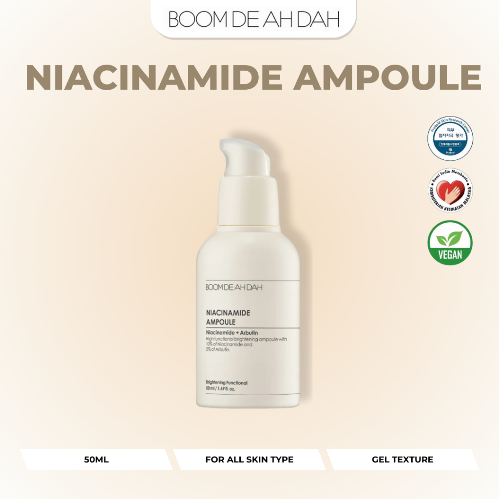 READY STOCK Official Store】Boom De Ah Dah 10% Niacinamide + 2