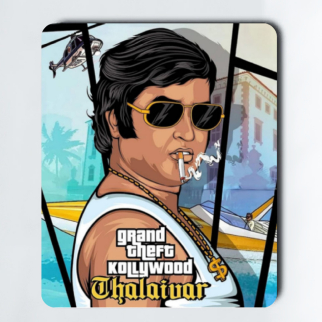 RAJNIKANTH | RAJINIKANTH | CUSTOM MOUSEPAD | GAMING MOUSEPAD | GIFT ...