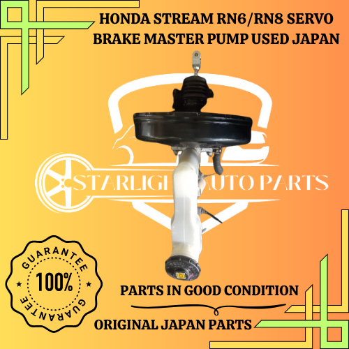 HONDA STREAM RN6/RN8 SERVO BRAKE MASTER PUMP USED JAPAN | Shopee Malaysia