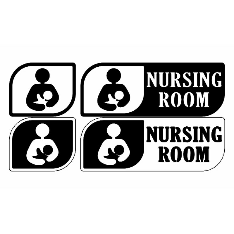 AC015 Nursing Room Sign Board Wall Sign Door Sign Simbol Wooded Plywood ...