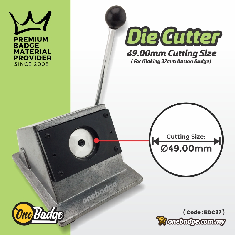 Paper Die Cutter ⌀49.00mm Diameter Cutting Size DIY Paper Die