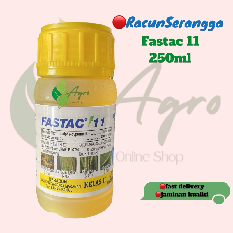 Fastac 11 250ml/Insecticide/Racun serangga/alpha-cypermethrin | Shopee ...