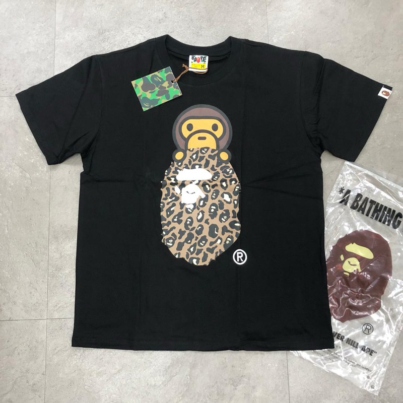 A Bathing Ape Tee Unisex Short Sleeved Bape T shirt