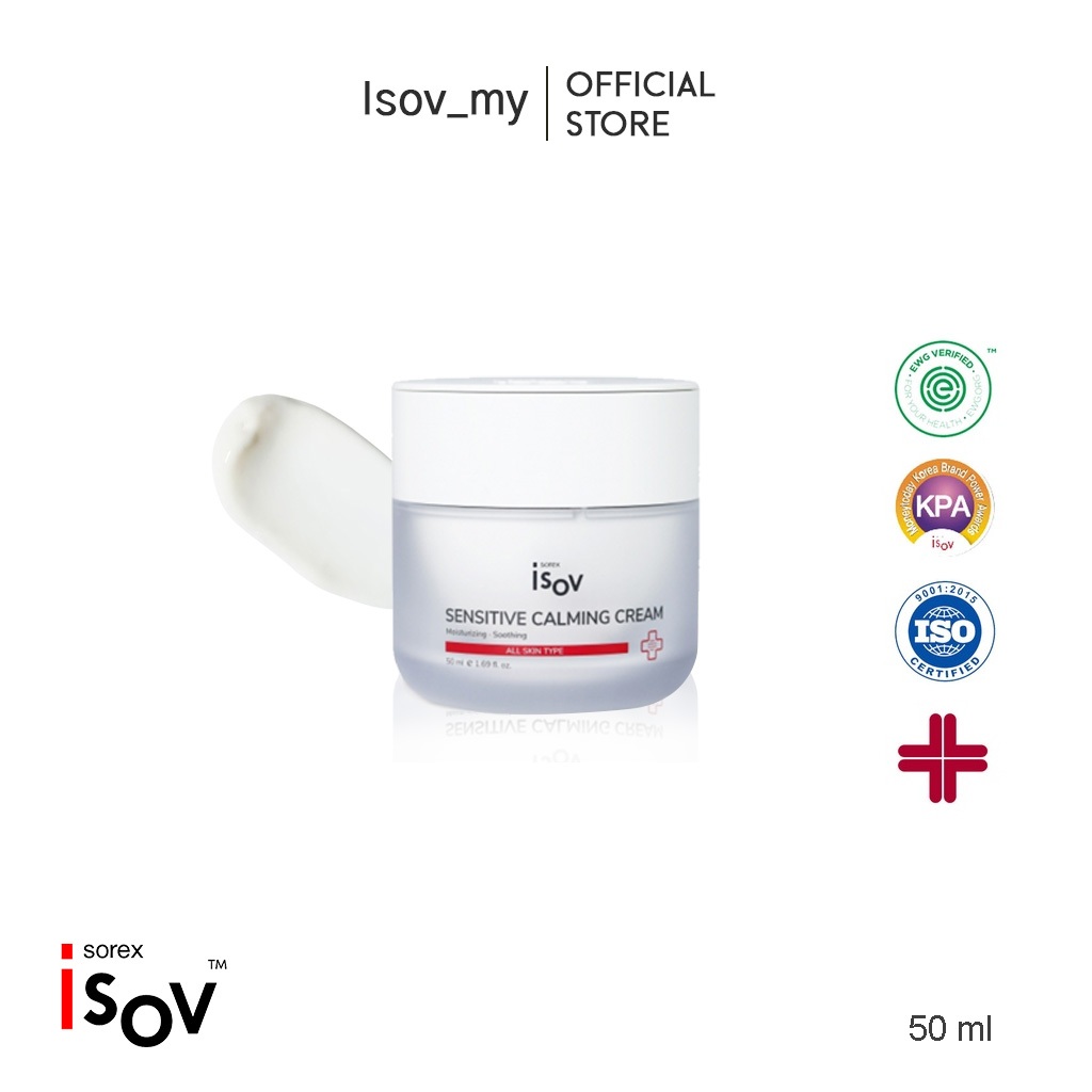 ISOV Sensitive Calming Cream (50ml) | Shopee Malaysia