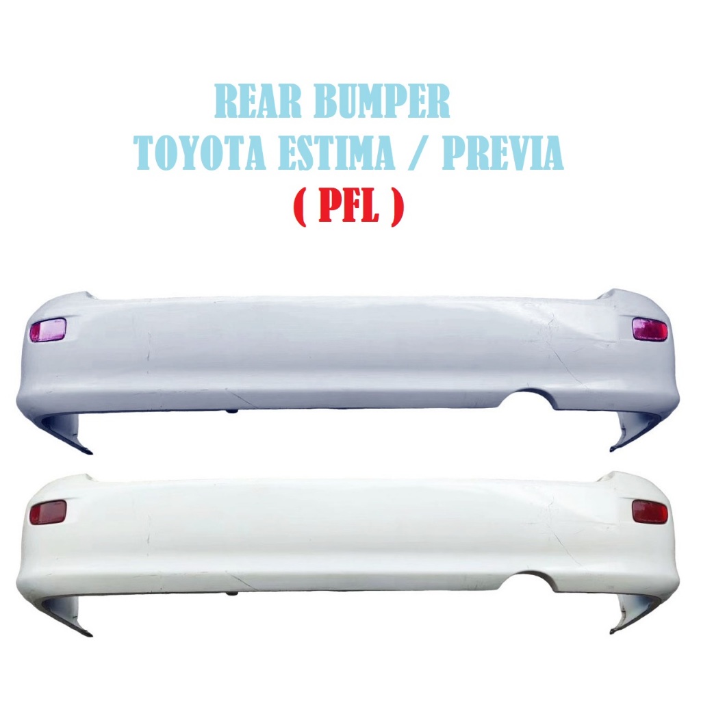 🇯🇵🇯🇵 Rear Bumper Belakang Toyota Estima Previa ACR30 PFL 2000 - 2005 ...