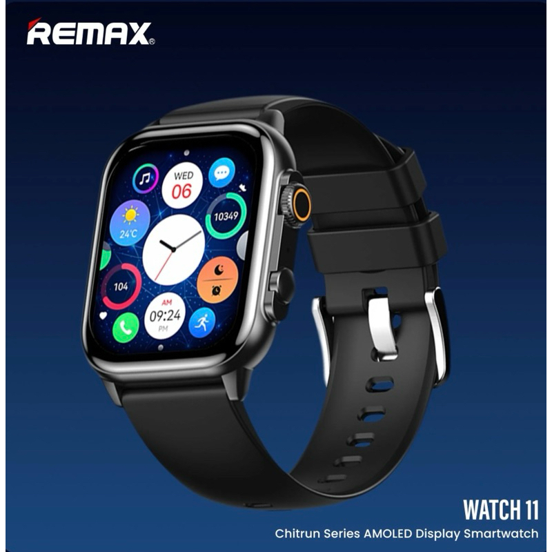 REMAX Watch 11 AMOLED Smart Watch Waterproof Bluetooth Call NFC Speaker ...