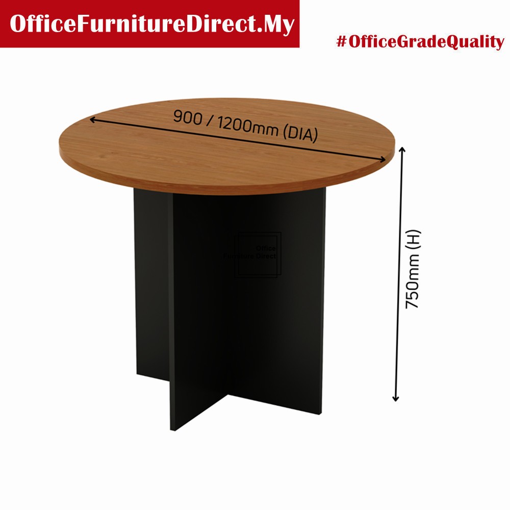 Round Discussion Table GR90 GR120 VSS G Office Table (Deliver Ground ...