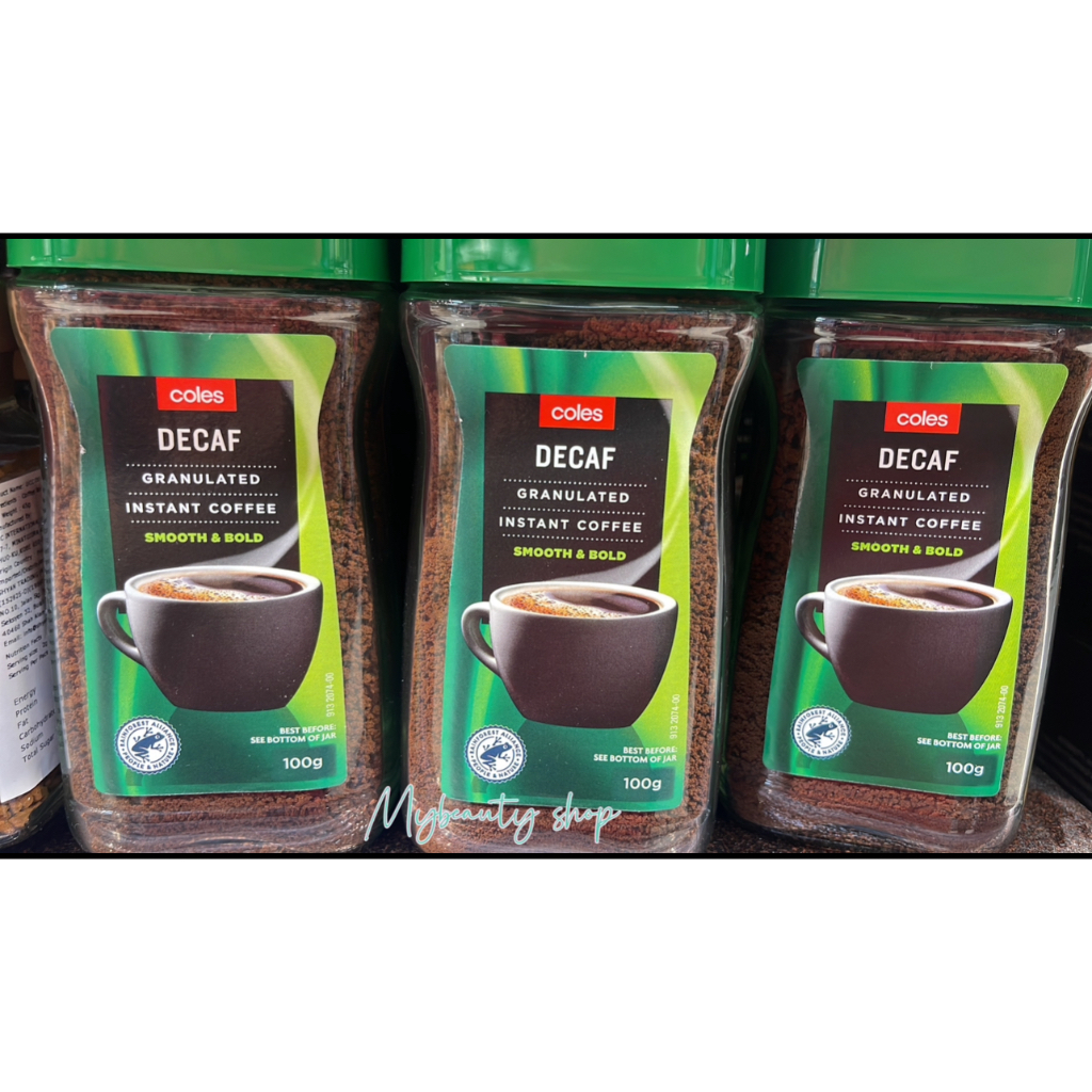 (Australia)Coles Decaf Granulated Instant Coffee 100g | Shopee Malaysia