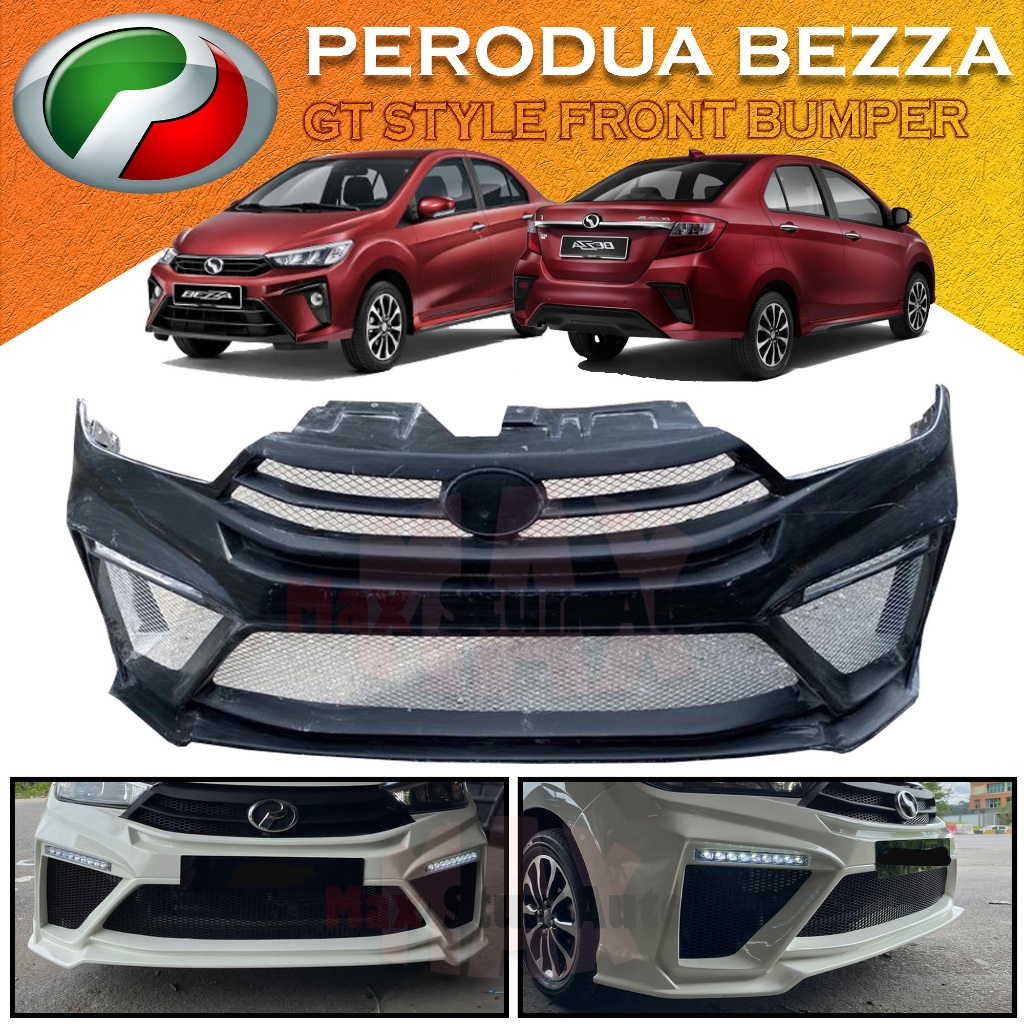 PERODUA BEZZA 2020 FACELIFT GT BUMPER (GT STYLE) FRONT BUMPER FOR BEZZA ...